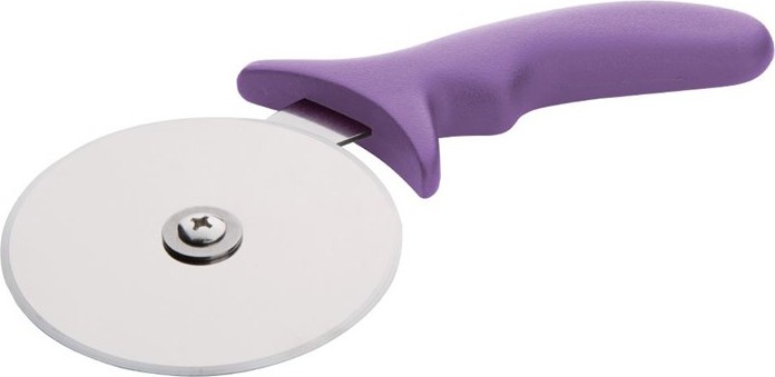  Hygiplas Roulette &agrave; pizza code couleur violet allerg&egrave;nes 102mm 