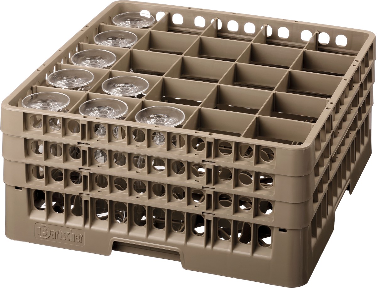  Bartscher Casier verres, 25 comp. 