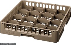  Bartscher Casier verres, 16 comp. 